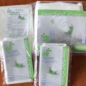 Queen Bed Elf Evolution Bed Bug Mattress Cover set, New